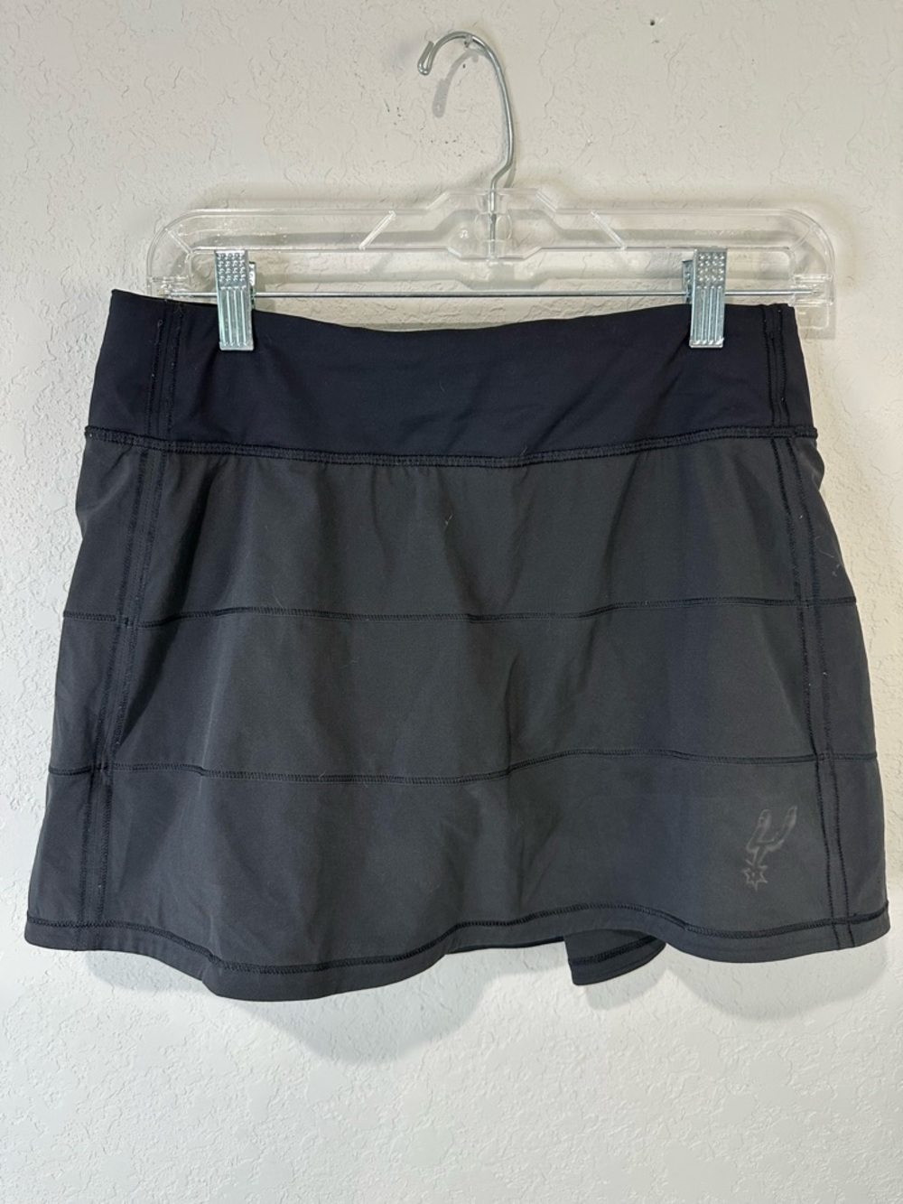 San AntonioSpurs X lululemon Black Athletic Skort with Built-In Shorts 6